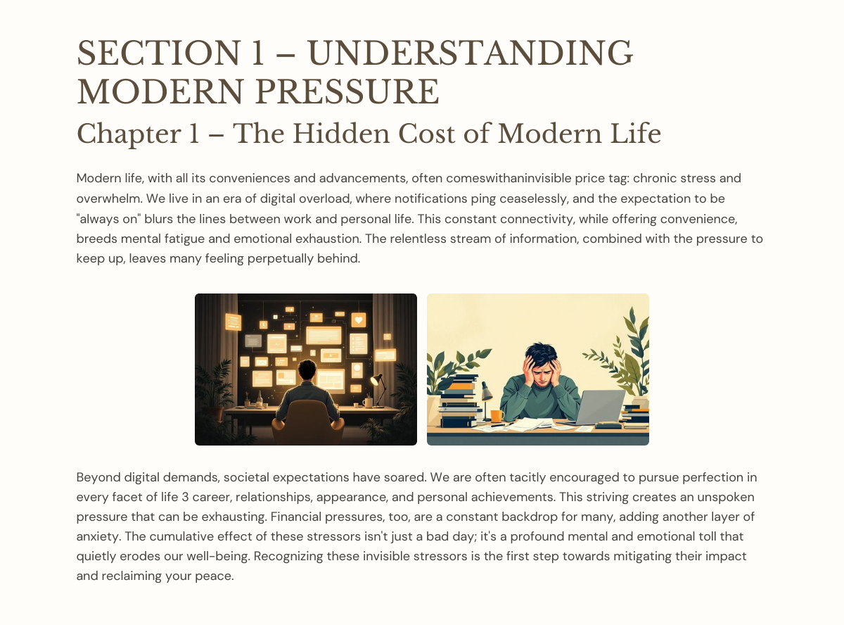 Breaking Free – Self-Help eBook for Stress, Anxiety & Social Pressure